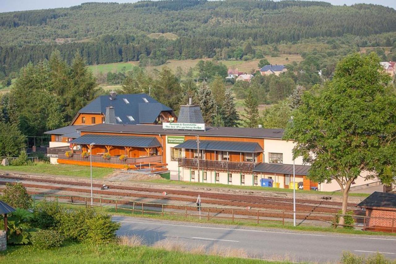 Pension An Der Erzgebirgsbahn 오베르비젠탈 외부 사진