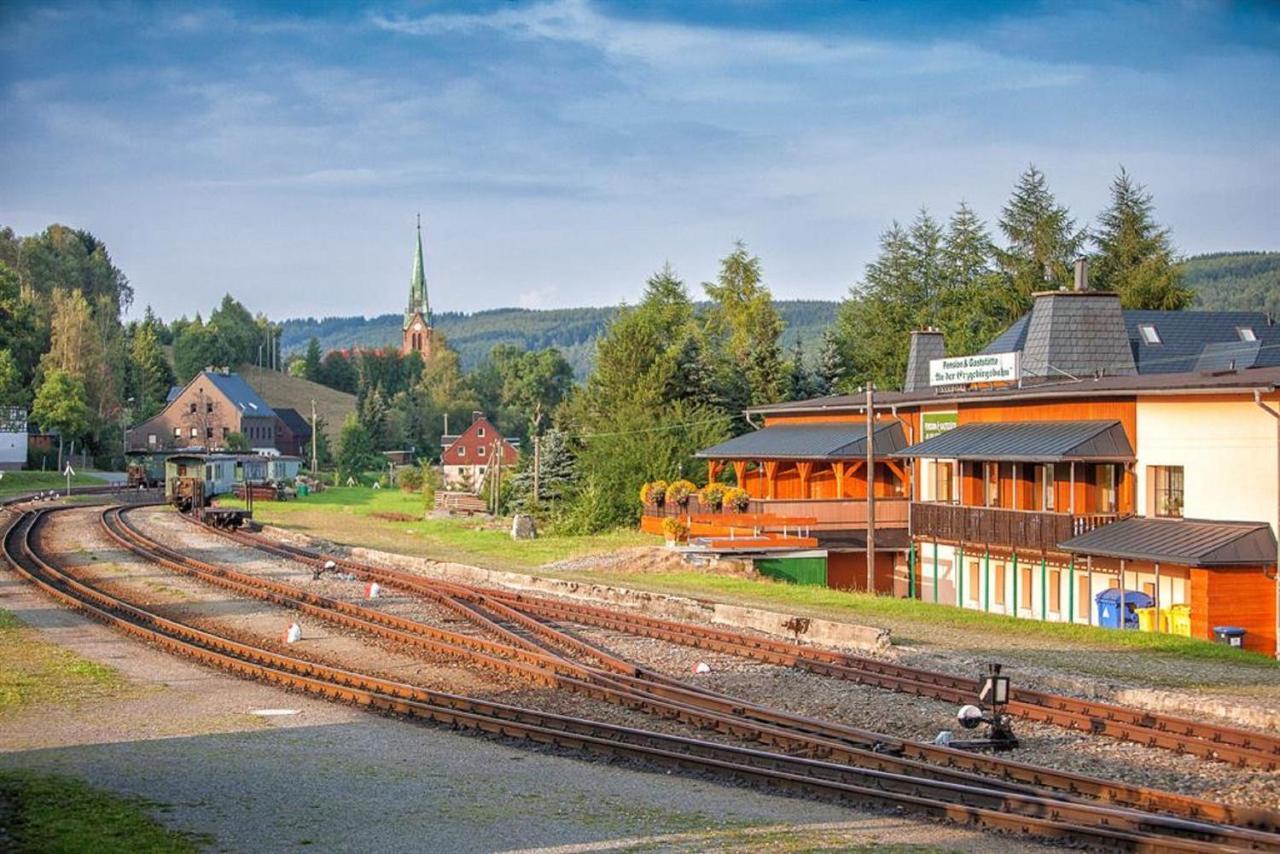 Pension An Der Erzgebirgsbahn 오베르비젠탈 외부 사진